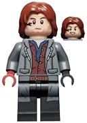 Minifigurka: JW095:  Rainn Delacourt - Dark Blue and Dark Red Shirt