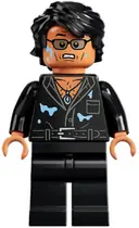 Minifigurka: JW097:  Dr. Ian Malcolm - Partially Open Shirt with Pocket and Water Stains