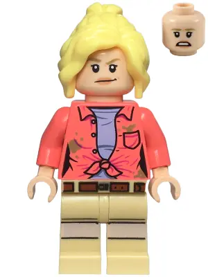 JW107:  Dr. Ellie Sattler - Coral Shirt with Dirt Spots