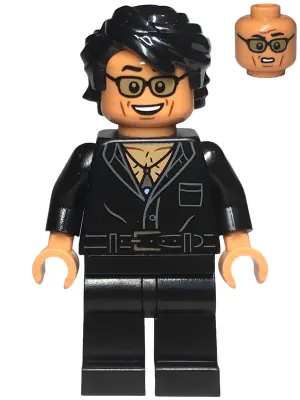 JW108:  Dr. Ian Malcolm - Partially Open Shirt with Pocket