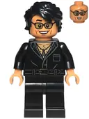 Minifigurka: JW108:  Dr. Ian Malcolm - Partially Open Shirt with Pocket