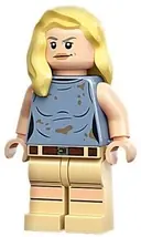 Minifigurka: JW110:  Dr. Ellie Sattler - Sand Blue Sleeveless Shirt