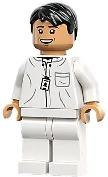 JW112:  Dr. Henry Wu - White Lab Uniform
