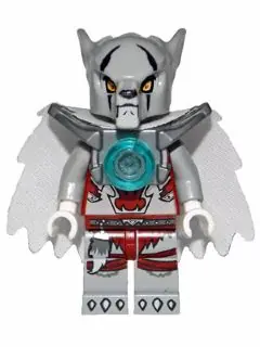 LOC038:  Worriz - Flat Silver Armor, Cape