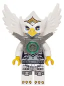Minifigurka: LOC058:  Eris - Silver Outfit, Flat Silver Light Armor