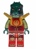 Minifigurka: LOC130:  Cragger - Fire Chi, Light Armor