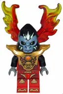 Minifigurka: LOC131:  Gorzan - Armor Breastplate, Flame Wings