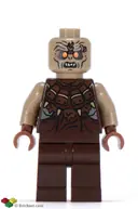 Minifigurka: LOR024:  Mordor Orc - Bald