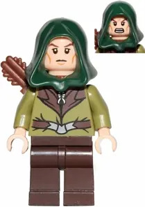 LOR026:  Mirkwood Elf Guard - Hood, Quiver