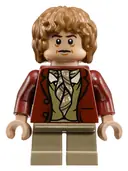 Minifigurka: LOR030:  Bilbo Baggins - Dark Red Coat