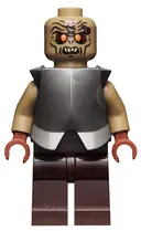 Minifigurka: LOR068:  Mordor Orc - Bald with Armor