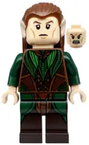 Minifigurka: LOR080:  Mirkwood Elf - Dark Green Outfit