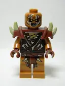 Minifigurka: LOR089:  Gundabad Orc - Bald with Shoulder Spikes
