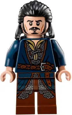 LOR092:  Bard the Bowman - Silver Buckle and Shirt Grommets