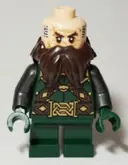 Minifigurka: LOR095:  Dwalin the Dwarf - No Cape
