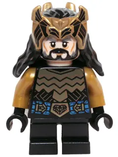 LOR106:  Thorin Oakenshield - Gold Armor and Crown