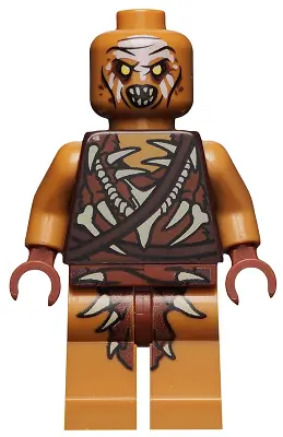 LOR110:  Gundabad Orc - Bald, White Forehead Paint