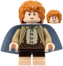 Minifigurka: LOR113:  Samwise Gamgee (Sam) - Dark Tan Jacket, Sand Blue Cape