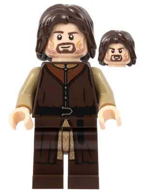 LOR129:  Aragorn - Dark Brown Legs