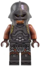 Minifigurka: LOR134:  Orc - Medium Nougat Head, Pearl Dark Gray Armor and Helmet
