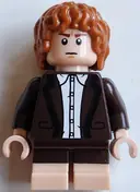 Minifigurka: LOR145:  Samwise Gamgee (Sam) - Dark Brown Jacket