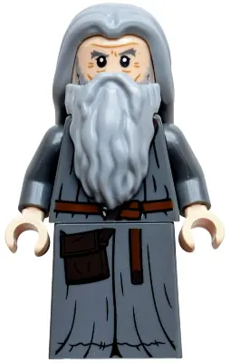 LOR153:  Gandalf the Grey - Hair, Robe