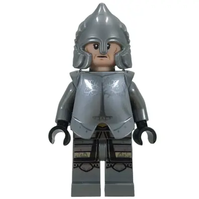 LOR156:  Soldier of Gondor - Light Nougat Head, Dark Tan Eyebrows