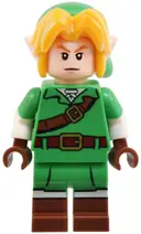 Minifigurka: LOZ002:  Link - Bright Green Tunic
