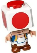 Minifigurka: MAR0010:  Toad - Happy, Closed Mouth