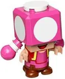 Minifigurka: MAR0011:  Toadette - Black Hinge Top Plate