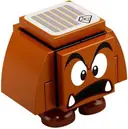 Minifigurka: MAR0024:  Goomba (Black Interior Pieces) - Surprised