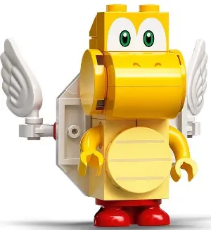 MAR0042:  Koopa Troopa, Paratroopa - Scanner Code with Blue Lines