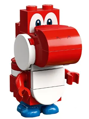 MAR0127:  Red Yoshi, Super Mario, Series 5 (Character Only)