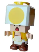 Minifigurka: MAR0189:  Yellow Toad - Surprised