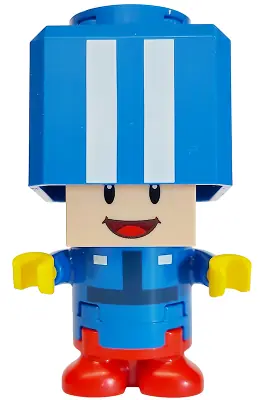 MAR0215:  Blue Toad - Pit Crew Uniform