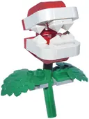 Minifigurka: MAR0227:  Piranha Plant - Stem and Large Leaves