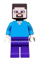 Minifigurka: MIN009:  Steve (Light Nougat) - Dark Purple Legs