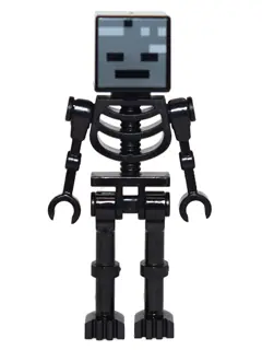 MIN025:  Wither Skeleton - Straight Arms