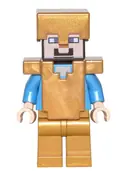 Minifigurka: MIN031:  Steve (Light Nougat) - Pearl Gold Legs, Helmet and Armor