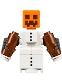 Minifigurka: MIN043:  Snow Golem - Stud Shooter Arms, Wide Torso