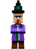 Minifigurka: MIN046:  Witch - Fixed Printed Hat