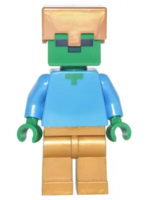 MIN050:  Zombie - Pearl Gold Legs and Helmet