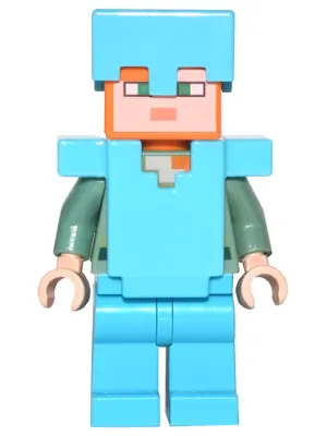 MIN051:  Alex - Medium Azure Legs, Helmet and Armor