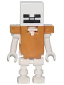 Minifigurka: MIN054:  Skeleton, Minecraft - Pearl Gold Armor