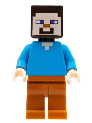 MIN056:  Steve (Light Nougat) - Dark Orange Legs