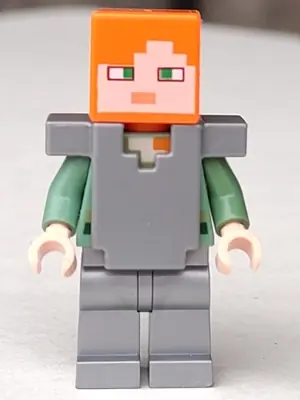 MIN059:  Alex - Flat Silver Legs and Armor
