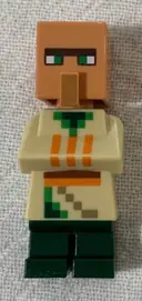 Minifigurka: MIN075:  Villager (Farmer) - Desert Biome Outfit