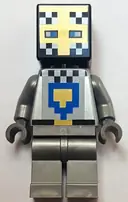 Minifigurka: MIN080:  Knight - Black Head