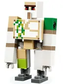 Minifigurka: MIN082:  Iron Golem - Brick and Pin Arm Attachments, Dark Bluish Gray Feet
