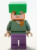 Minifigurka: MIN089:  Alex - Medium Lavender Legs, Bright Green Helmet
